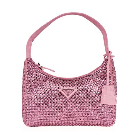 prada re edition 2000 pink crystal|2000.